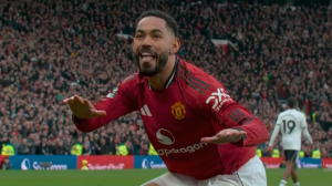 گل دوم منچستریونایتد به فولام (کونیا)