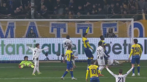 گل سوم یوونتوس به پارما (برمر)