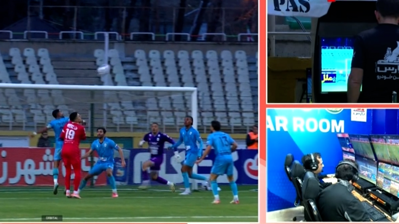 صحنه مشکوک به پنالتی در محوطه چادرملو
