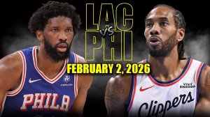 خلاصه بسکتبال لس آنجلس کلیپرز - فیلادلفیا سیکسرز