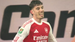 گل اول آرسنال به چلسی (کای هاورتز)