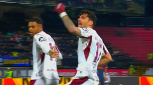 گل اول تورینو به اینتر ( ساندرو کولنوویچ)