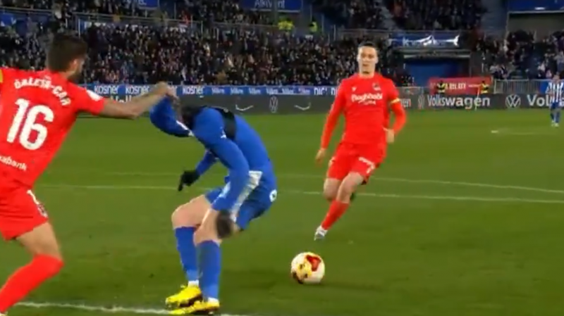 عجیب‌ترین پنالتی 100 سال اخیر فوتبال اسپانیا