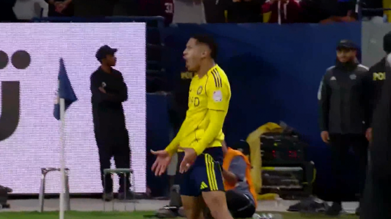 شادی مدل کریس؛ گل دوم النصر به الاتحاد توسط آنجلو