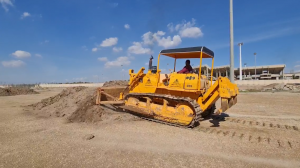 زمین‌های فوتبال استادیوم غدیر اهواز در دست احداث