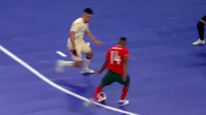 گل سوم پرتغال به اسپانیا