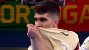 گل چهارم اسپانیا به پرتغال