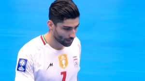 گل دوم فوتسال ایران به اندونزی توسط کریمی