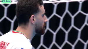 گل پنجم فوتسال ایران به اندونزی توسط احمدعباسی