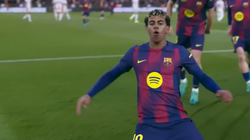 سوپرگل یامال، گل دوم بارسلونا به مایورکا