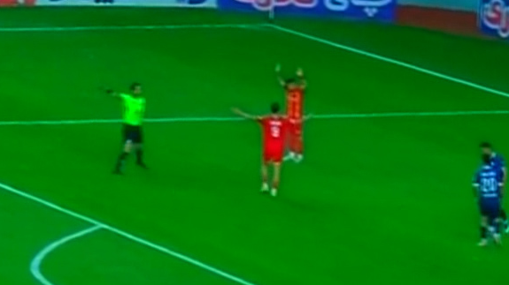 گل سوم فولاد به گل گهر توسط رزاق پور