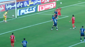 گل اول فولاد به گل گهر توسط محروقی