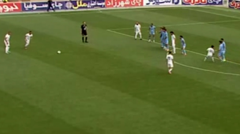 کاشته زیبای آزادمنش به تیر چادرملو خورد