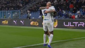 گل دوم اینتر به ساسولو (تورام)