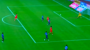 گل مردود فولاد به گل گهر توسط انصاری 