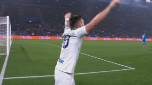 گل سوم اینتر به ساسولو (لائوتارو مارتینز)