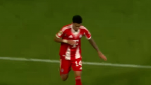 گل سوم بایرن مونیخ به هوفنهایم توسط دیاز