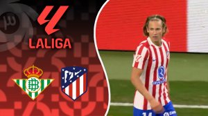 خلاصه بازی اتلتیکومادرید 0 - رئال بتیس 1