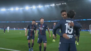 گل پنجم پاری سن ژرمن به مارسی (لی کانگ این)