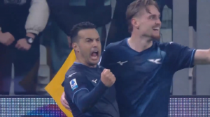 گل اول لاتزیو به یوونتوس (پدرو)