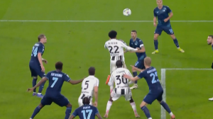 گل اول یوونتوس به لاتزیو (مک‌کنی)