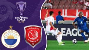 خلاصه بازی الدحیل 1 - شارجه امارات 1