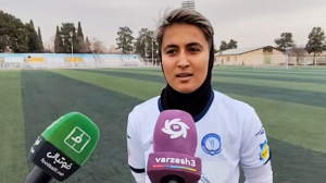 چترنور: از خانم گلی ام خوشحالم اما کاش  قهرمان میشدیم