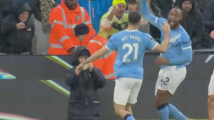 گل اول منچسترسیتی به فولام (سمنیو)