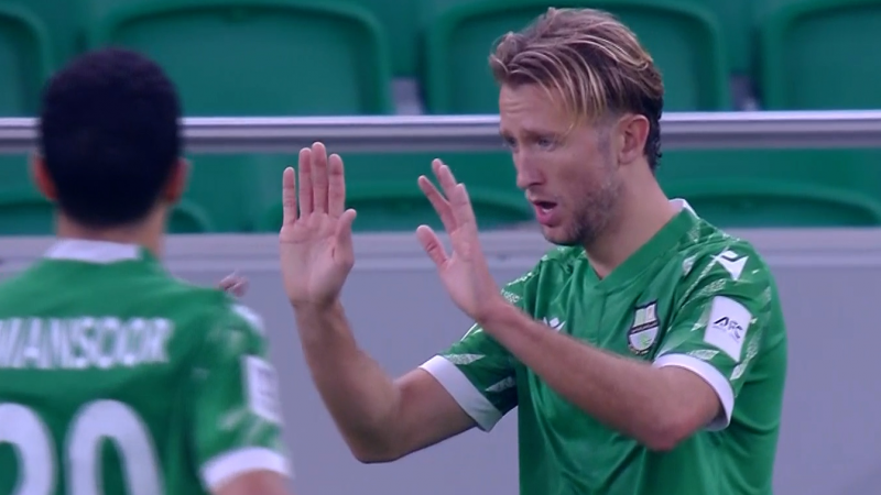 گل اول الاهلی دوحه به سپاهان (ولپ)