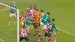 گل اول لیورپول به ساندرلند توسط فن دایک