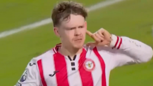 گل اول برنتفورد به آرسنال توسط پاتر