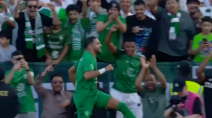 گل سوم الاهلی به الشباب توسط محرز