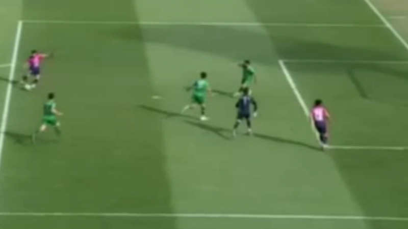 گل آلومینیوم که به دلیل آفساید رد شد