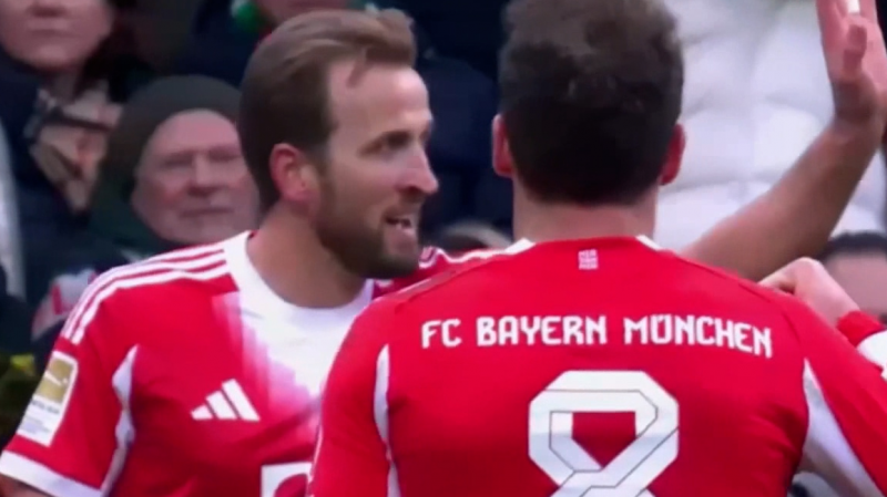 دبل کین،گل دوم بایرن مونیخ به وردربرمن 