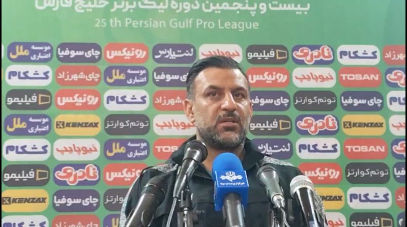 شکوری: بازی با تراکتور، شیرازه تیم ما را خراب کرد