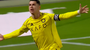 گل اول النصر به الفتح (رونالدو)