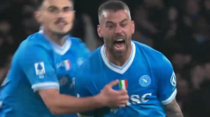 شوت زیبای اسپینازولا گل اول ناپولی به رم 