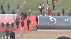 حواشی پایان بازی نیروی زمینی - نساجی 