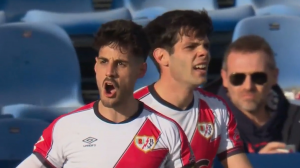 گل دوم رایو وایه کانو به اتلتیکومادرید (والنتین)