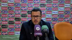 صفایی فرد: مهم برد بود که آن را کسب کردیم