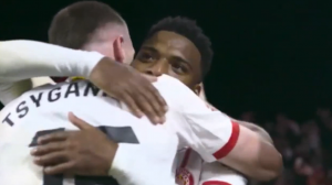 گل اول خیرونا به بارسلونا توسط توماس لمار