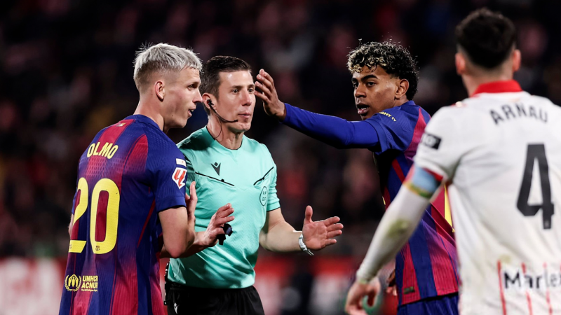 فاجعه داوری برای شکست بارسا و صدرنشینی رئال