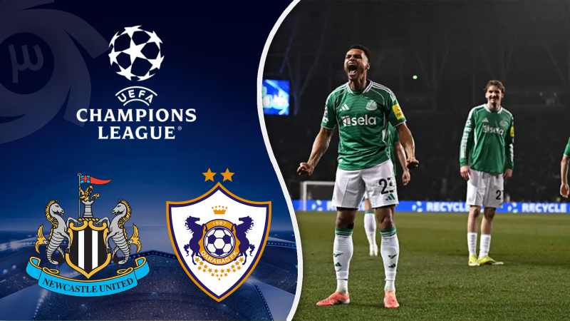 خلاصه بازی قره باغ 1 - نیوکسل 6