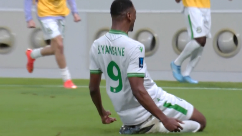 گل اول الاهلی دوحه به سپاهان (یانزانه)