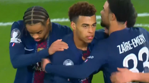 گل سوم پاری سن ژرمن به موناکو توسط دوئه