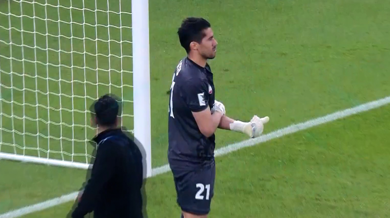 سیو تماشایی حسینی مقابل الاهلی دوحه