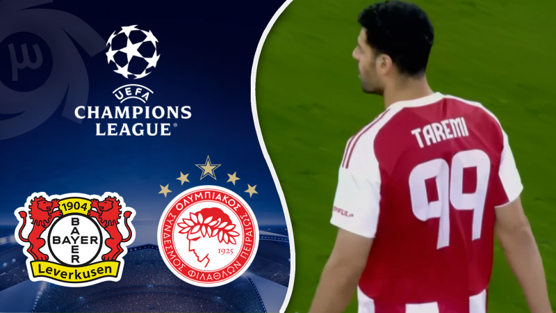 خلاصه بازی المپیاکوس 0 - لورکوزن 2 