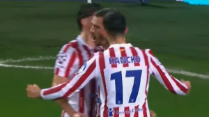 گل دوم اتلتیکومادرید به کلوب بروژ توسط لوکمن