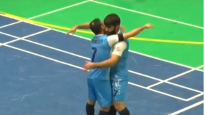 گل سوم پردیس قزوین به نفت اصفهان 