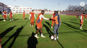 آماده سازی بایرن مونیخ پیش از دیدار مقابل آینتراخت فرانکفورت